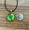 Round Olivine Dichroic pendant - choice of 4 product 6